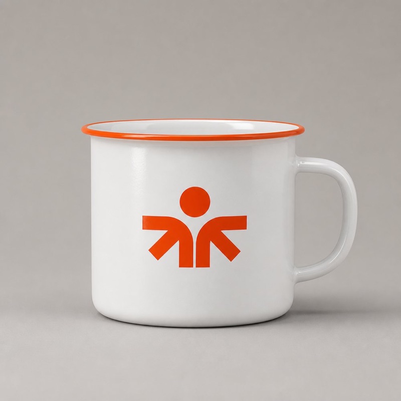 AITX enamel mug